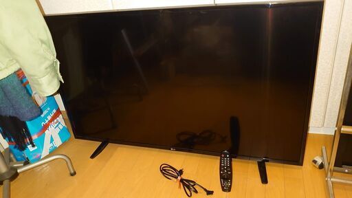 (ジャンク品)LG 43V型 液晶 テレビ 43UH6100 4K 外付けHDD裏番組録画対応 2016年モデル