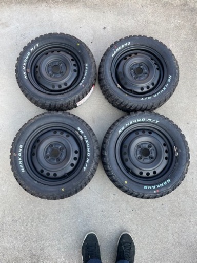 アゲトラ　アゲバン　4WD 165/65R14 ナンカン　FT-9