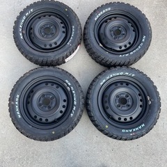 アゲトラ　アゲバン　4WD 165/65R14 ナンカン　FT-9
