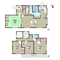 💙💙フリーレント1ヶ月付き😍敷礼０！《5LDK》印西市🐻嬉しい追...