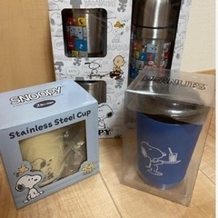 スヌーピー　フラップ式　ステンレスタンブラー　ステンレスボトル＆コップ