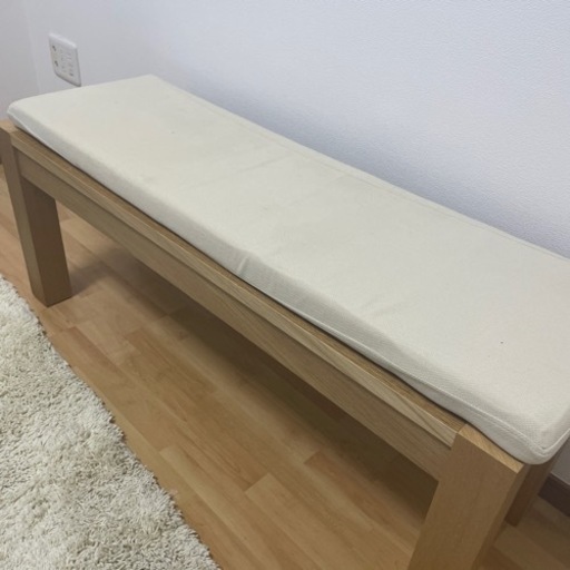 家具  IKEAダイニングベンチ　中古※一年使用