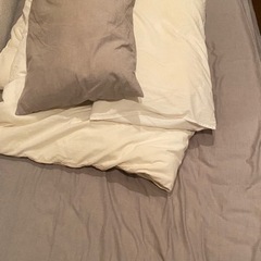 敷ふとん 枕2つ 4点セット