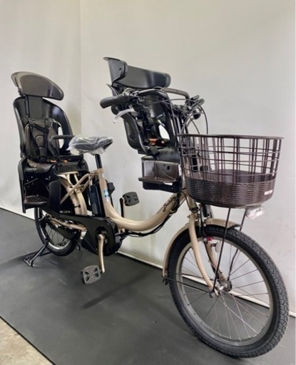 関東全域送料無料　業界最長12ヶ月保証　電動自転車　ヤマハ　パスバビー　20インチ 8.7ah パワフル　ブラウン