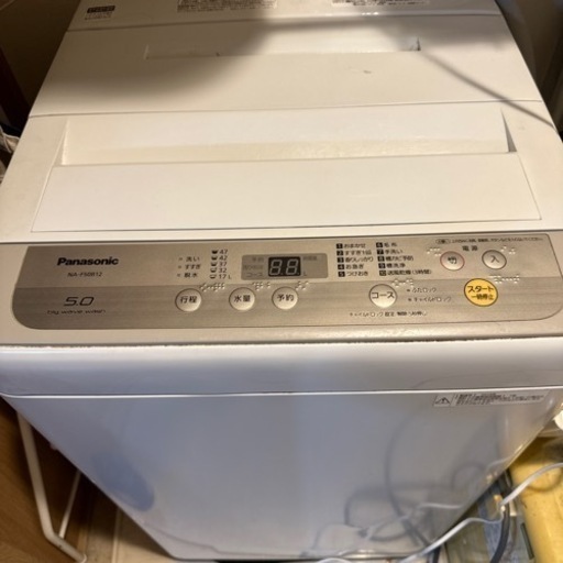 Panasonic洗濯機5キロ
