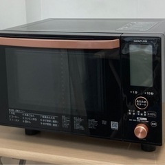 コイズミ　庫内フラットオーブンレンジ　KOR-1603/K