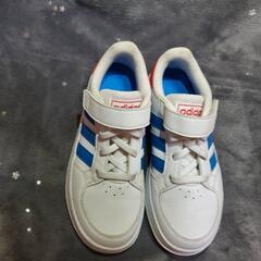 adidas 白18cm スニーカー