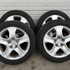 ◆◆値下げしました◆◆【札幌】ホンダ純正夏タイヤセット　純正17アルミ　PCD120　ヨコハマ　ADVAN　ｄB　decibel　バリ目　レジェンドなど