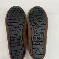 モカシン風ショートブーツ（中古）の画像