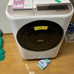 日立　ドラム式洗濯乾燥機　洗濯12キロ　乾燥6キロ BD-ＮＶ1...