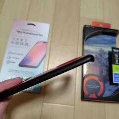 AQUOS R6 TPUケース＆保護フィルムの画像