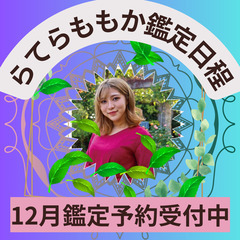 2023年12月『らてらももか』さんの鑑定予約　開始