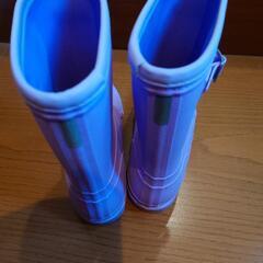 薄紫色 子供用 長ぐつ 21cm✨👢👢✨の画像