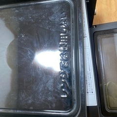 中古 [山善] スチームオーブンレンジ 25L フラットタイプ 自動メニュー搭載 角皿付き ブラック の画像