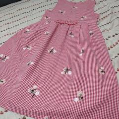 ロングワンピース　レトロの画像