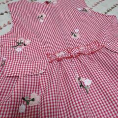 ロングワンピース　レトロの画像