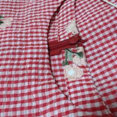 ロングワンピース　レトロの画像