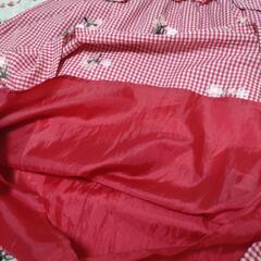 ロングワンピース　レトロの画像