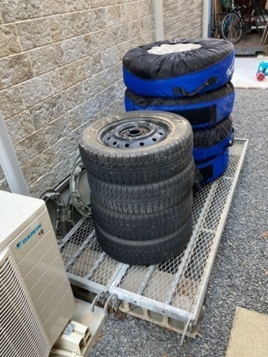 軽自動車用　スタッドレスタイヤ　ホイール付き