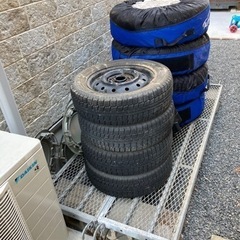 軽自動車用　スタッドレスタイヤ　ホイール付き