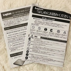 Logitec ロジテック DVDドライブ USB2.0 TypeCAケーブル付の画像