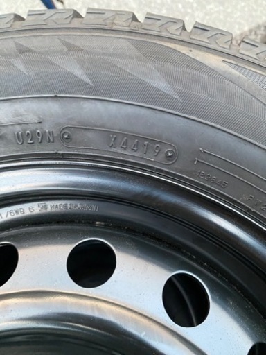 195/65R15スタッドレスホイールセット