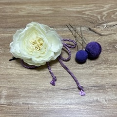 和風　ヘアアクセ