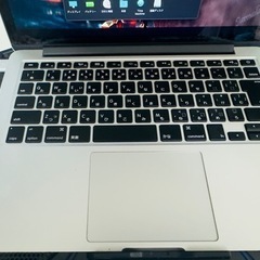 macbook pro 2014 Retina 13inchの画像