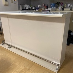 【取引決定】【11/23AM限定】【あげます】カウンターテーブル
