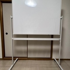 【決まりました】キャスター付両面ホワイトボード1200×900