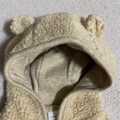gap クマ　ロンパース　アウターの画像