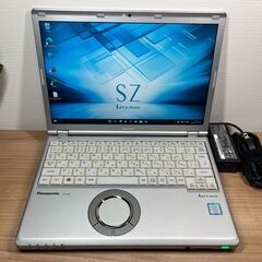 Sim搭載・お買い得＞JC0887 軽量 Panasonic レッツノート CF-SZ6 8GB / SSD 256 /i5 office Win1１