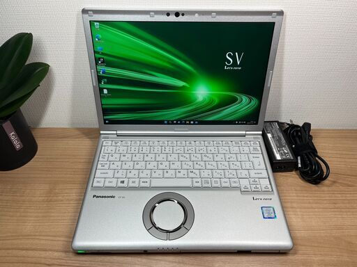 DVDモデル・美品＞10111 軽量 Panasonic レッツノート CF-SV8 8GB / SSD256 /i5 office Win11