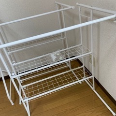 決まりました　最終値下げ【19日までに引取りに来てくださる方限定】押入れ収納ラックの画像