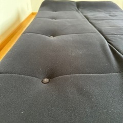 一人暮らしでもお友達きた時でも使えるソファーベッドの画像