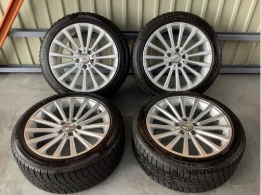 タイヤ、ホイール GOOD YEAR ICENAVI6 245/45RF18 96Q BORBET PREMIUM BLX