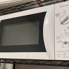 電子レンジ（使用期間：1年）