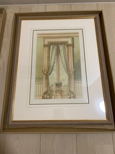 ヴィンテージ　フレーム　額縁　絵画　骨董