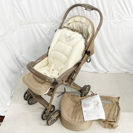 美品】combi ベビーカー MPN-518 マーノ エ マーノ A型 (FBF) 東郷の