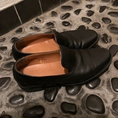 靴26cm GU リアルレザー　オペラシューズの画像