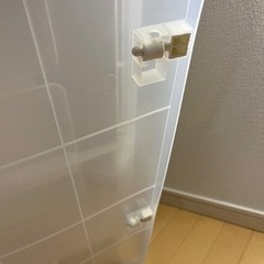 (売り切れ)ベット下収納　クリアケースの画像