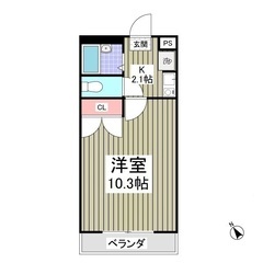 ✨『1K』東金市台方✨お部屋が広ーい物件🎶😆✨収納も有り👍✨駐車...