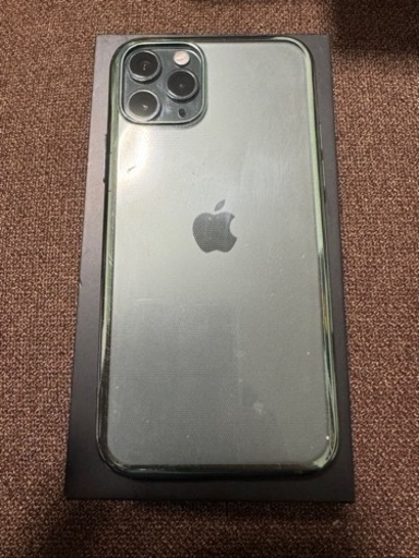 iPhone 11 pro midnight Green 64 GB SIMフリー 美品