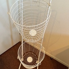 ランドリーバスケット山善商品　美品