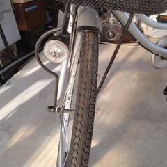 ママチャリ自転車の画像