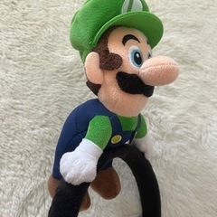 ニンテンドースーパーマリオ　ルイージ　カチューシャ　ユニバ　USJの画像