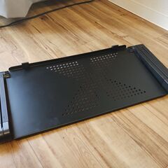 kkamm ノートパソコンスタンドBLACK 48cm
