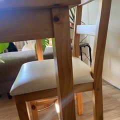 ダイニングテーブルセット (訳あり)の画像