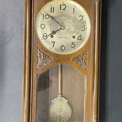ゼンマイ式柱時計 SEIKOSHA セイコー舎 昭和 レトロ 時間 振り子時計
