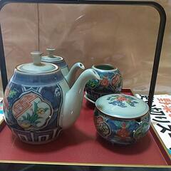 【有田焼】  卓上調味入れ4点セット(盆付)の画像